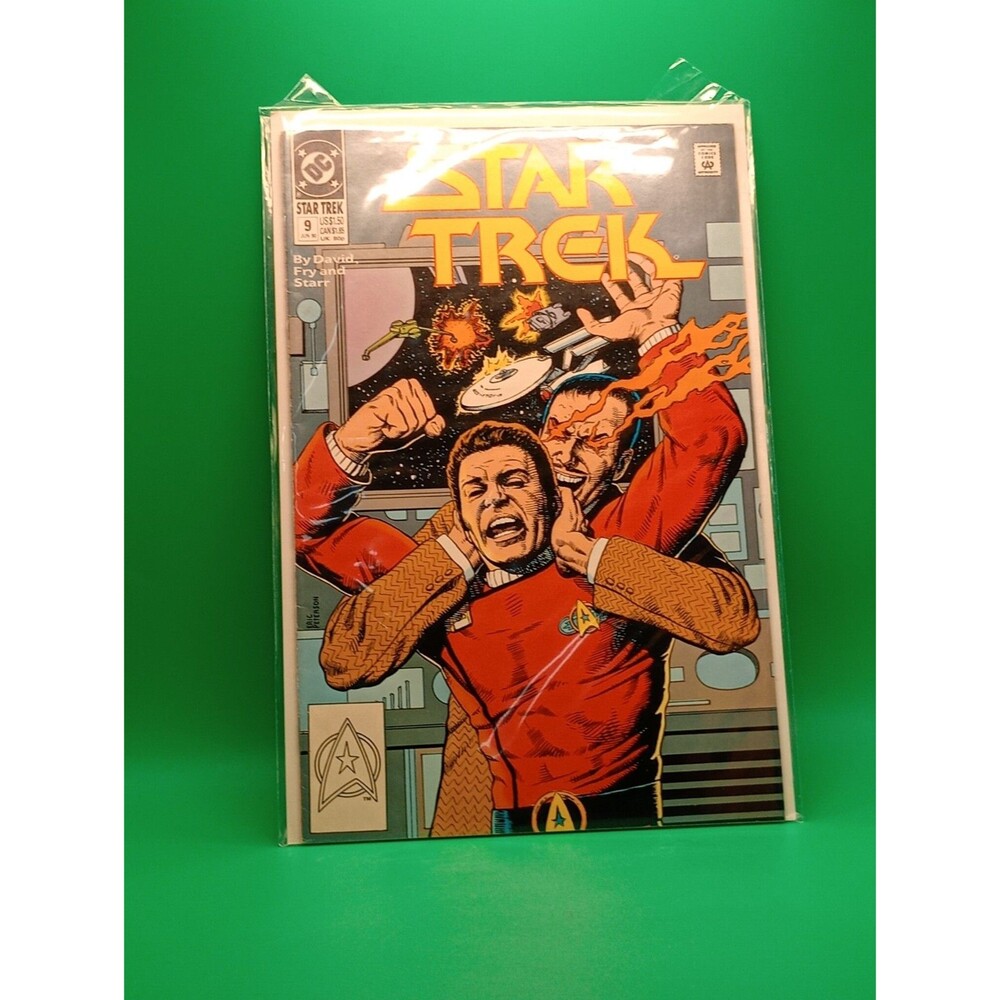 Star Trek Dc Comic Book By David Fry And starr